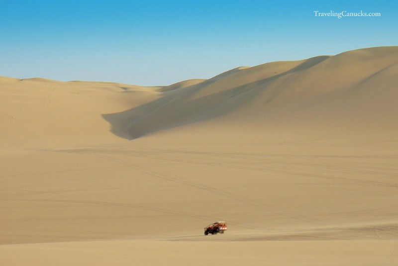 Travel Photo Roulette giant-sand-dunes-Huacachina-Peru-traveling-canucks