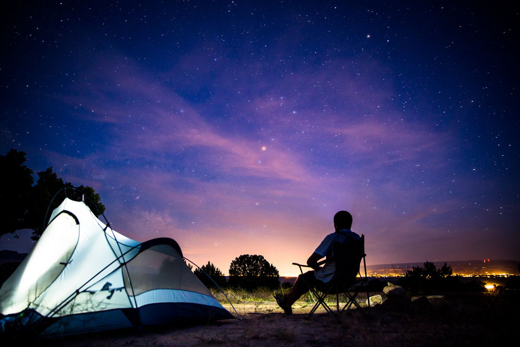 Wilderness camping by Zach Dischner via photopin cc