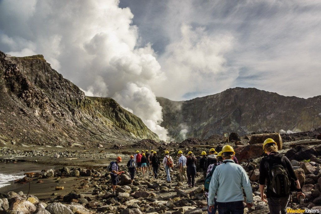 Hiking Across An Active Volcano - Wanderlusters