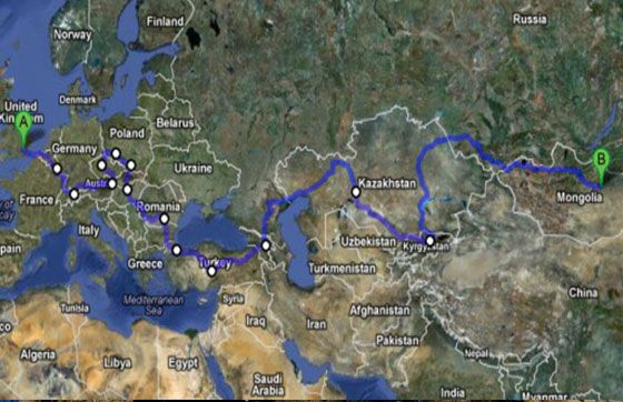 mongol rally