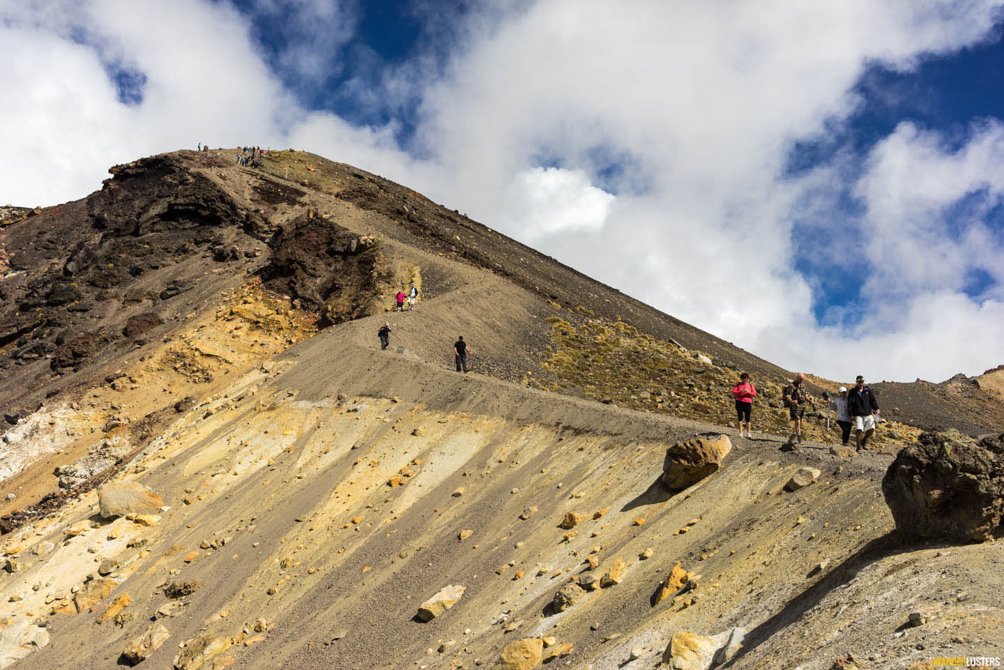 Tongariro alpine crossing outlet november