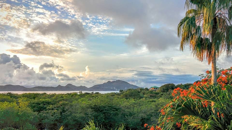 Guide To Nevis - View Across To St. Kitts