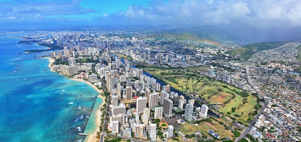 honolulu from above best baseball cities in America