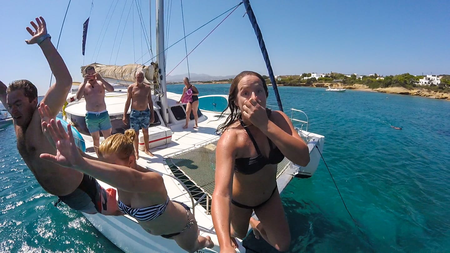 yacht getaways greece cyclades